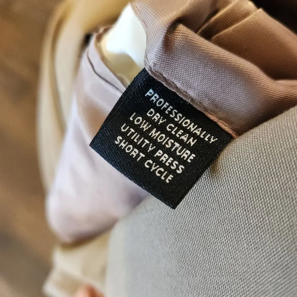 Jos. A. Bank Mens Light Brown Cotton Blend Sport Coat Blazer Jacket Size 41R
